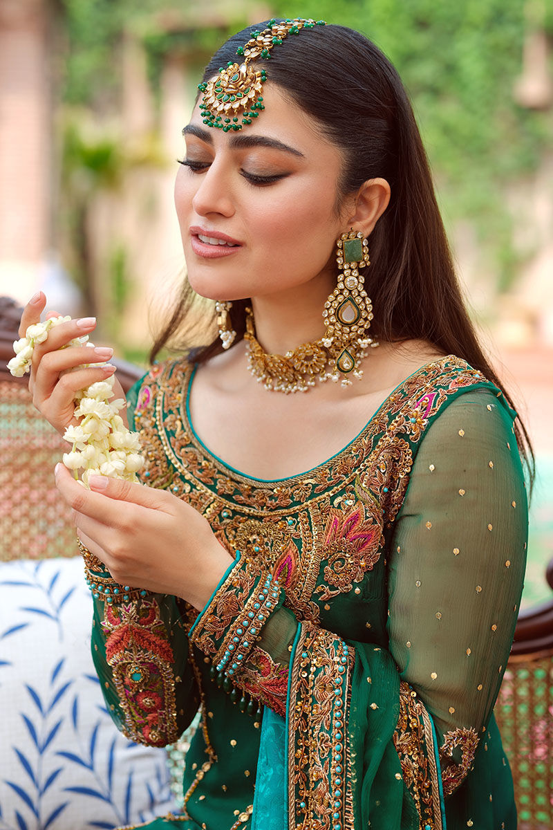 Aisha Imran | 3 Piece Unstitched Embroidered Chiffon | Mirha