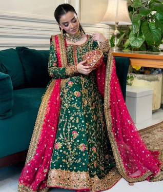 Haris Shakeel | 3Piece Unstitched Embroidered Formal Dress | Anooshay