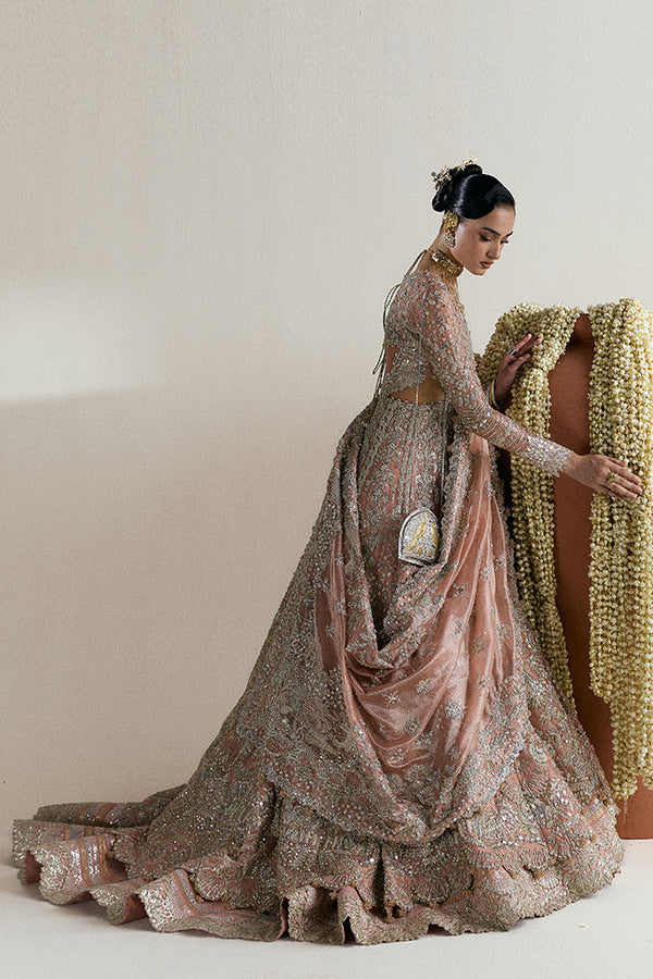 Suffuse | 3 Piece Unstitched Embroidered Organza | Mahveen