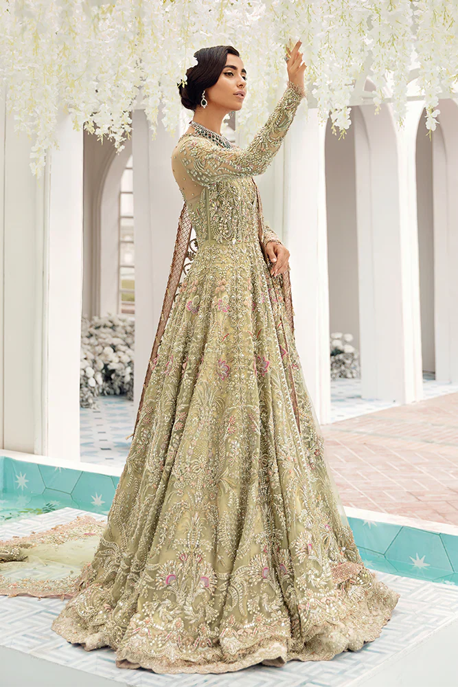 Suffuse | 3 Piece Unstitched Bridal Couture | IRIS 04