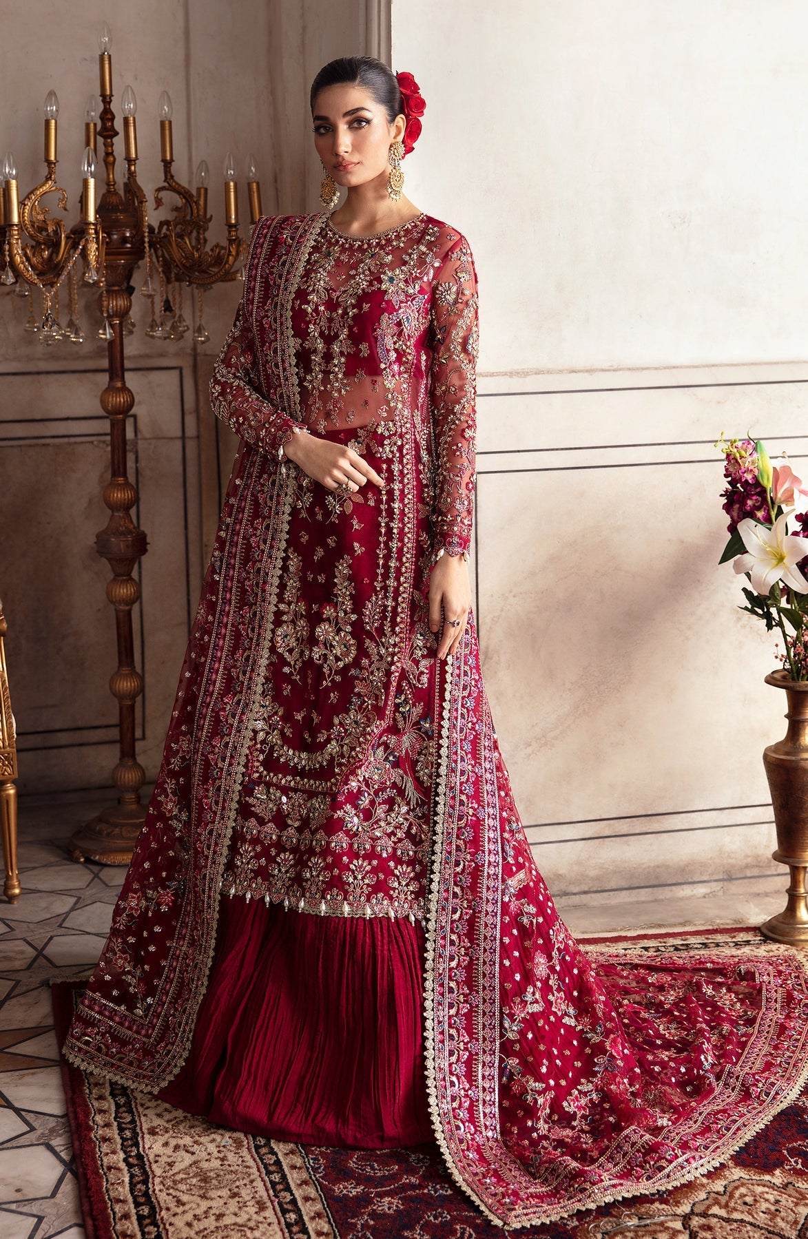 Khanumjan | Zevk | Unstitched Afsanah Wedding Formals | KAMKHAWAB