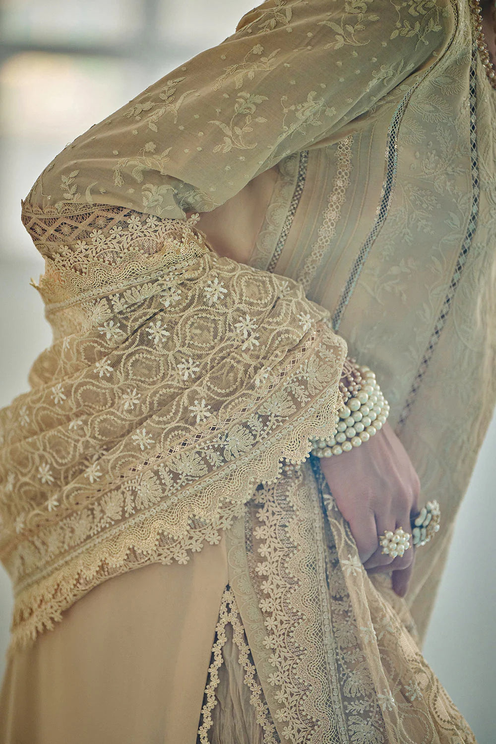 Sobia Nazir | 3 Piece Unstitched Embroidered Lawn | Design 3A