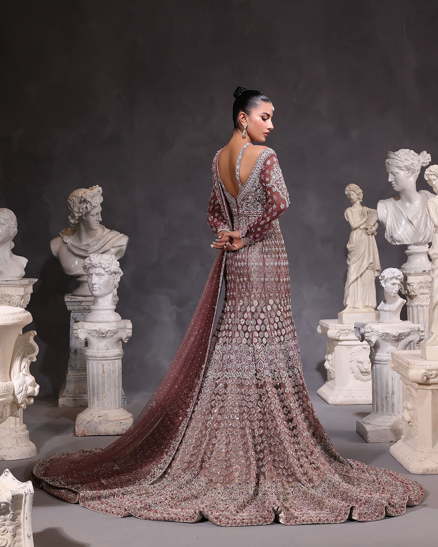 Ahmad Sultan | 3 Piece Unstitched Embroidered Organza | VELEZA ZIRELLE