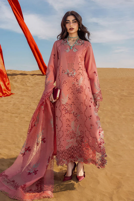 Rang Rasiya | 3 Piece Unstitched Embroidered Lawn | Amani