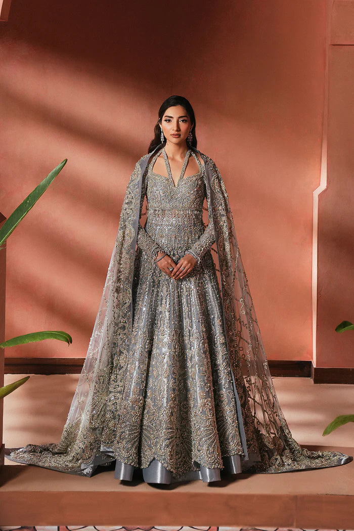 Soraya | 3 Piece Unstitched Hand Embellished Lehenga | Anne