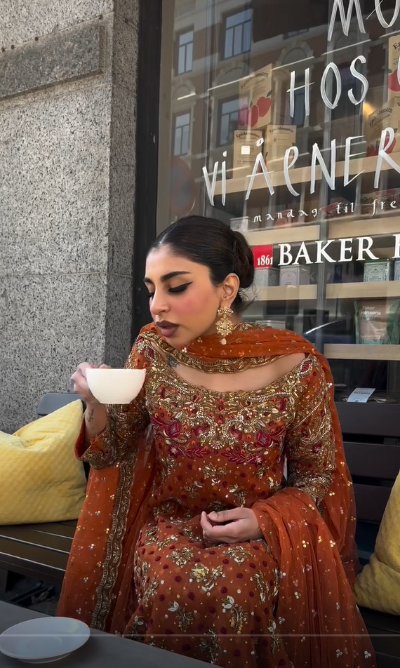 Haris Shakeel | 3 Piece Unstitched Embroidered Silk | Sana