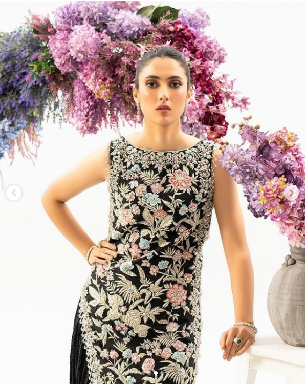 Ahmed Sultan | 3 Piece Unstitched Embroidered Raw Silk | Celine
