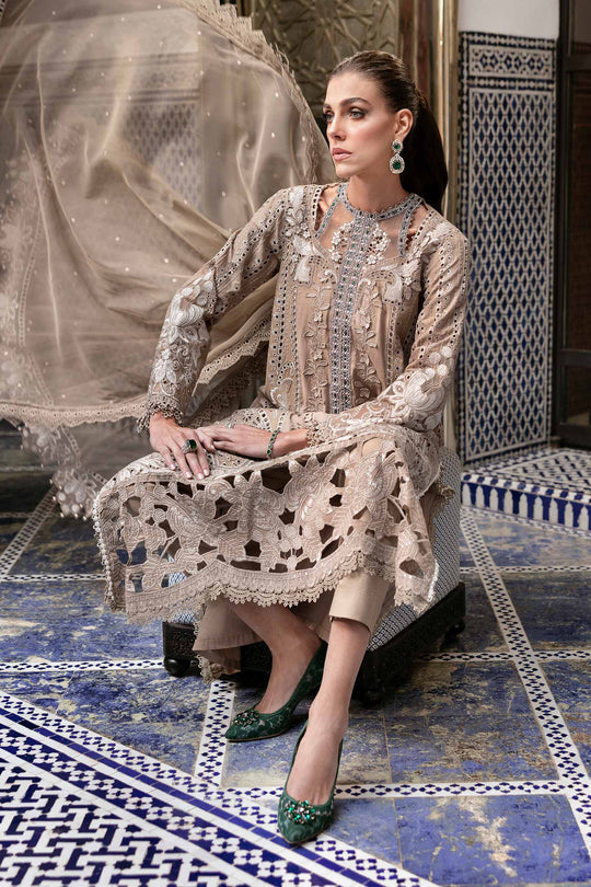 Maria B. | 3 Piece Unstitched Embroidered Lawn Suit | D-2502-A