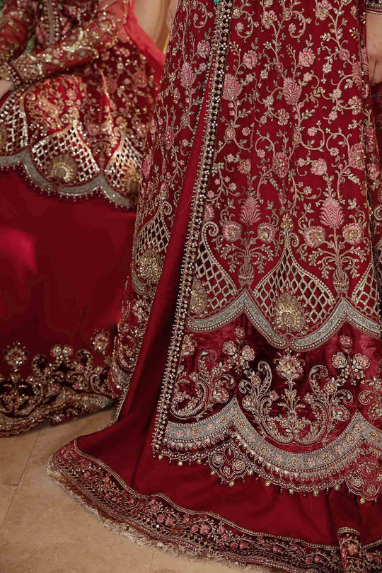 Maria B. | 3 Piece Unstitched Embroidered Organza Suit | BD-2908