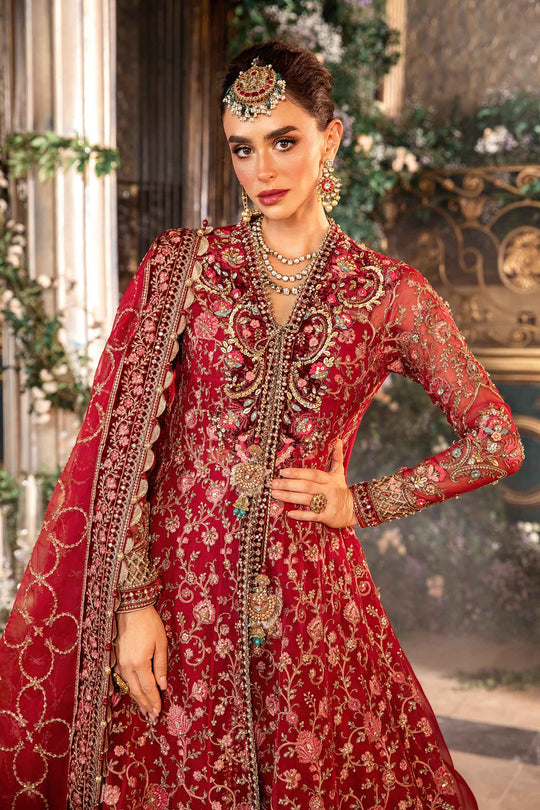 Maria B. | 3 Piece Unstitched Embroidered Organza Suit | BD-2908