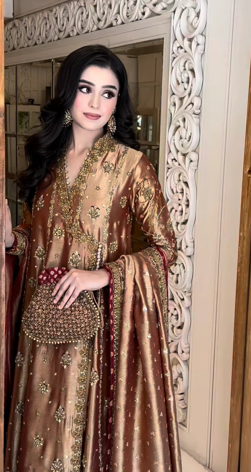 Haris Shakeel | 3 Piece Unstitched Embroidered Zari Silk | Aswad
