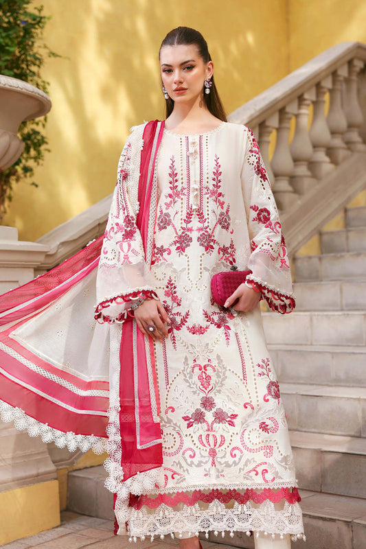 Maria B. | 3 Piece Unstitched Embroidered Lawn | D-2609-A