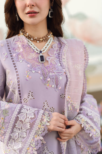 Qalamkar | 3 piece Unstitched Chikankari Embroidered Lawn | FK-09 EVELYN