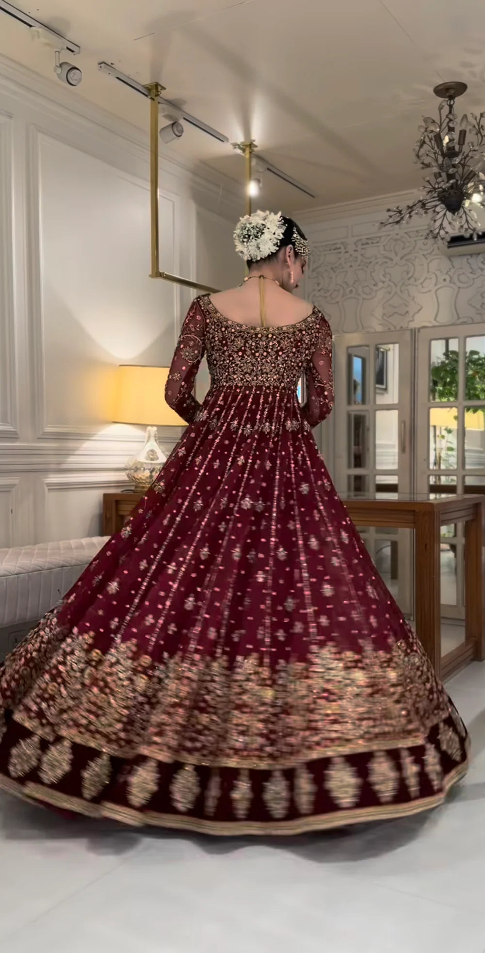 Haris Shakeel | 3 Piece Unstitched Embroidered Raw Silk | Shifa