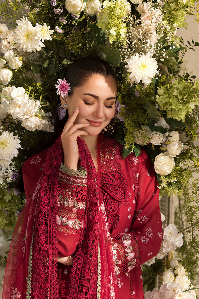 Sobia Nazir | Embroidered Design 14A Luxury Lawn 2025 Unstitched | L25-14A