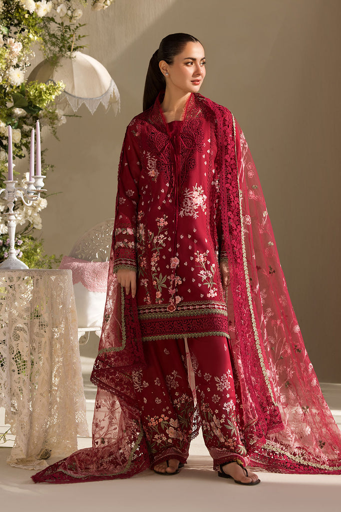 Sobia Nazir | Embroidered Design 14A Luxury Lawn 2025 Unstitched | L25-14A