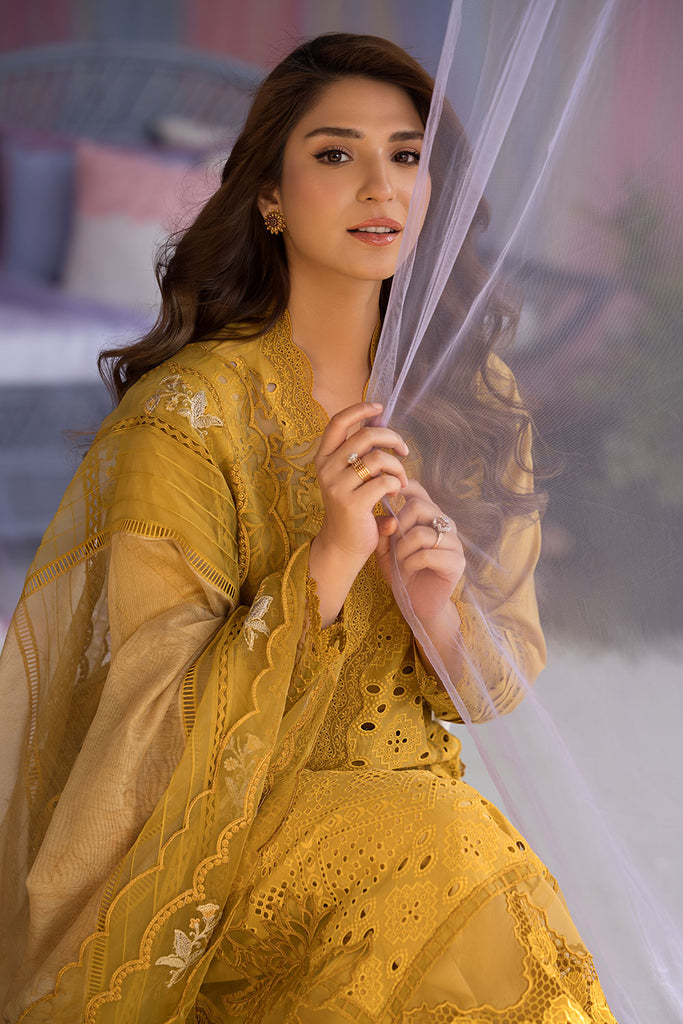 Sobia Nazir | 3 Piece Unstitched Embroidered Design Luxury Lawn 2025 | L25-1A