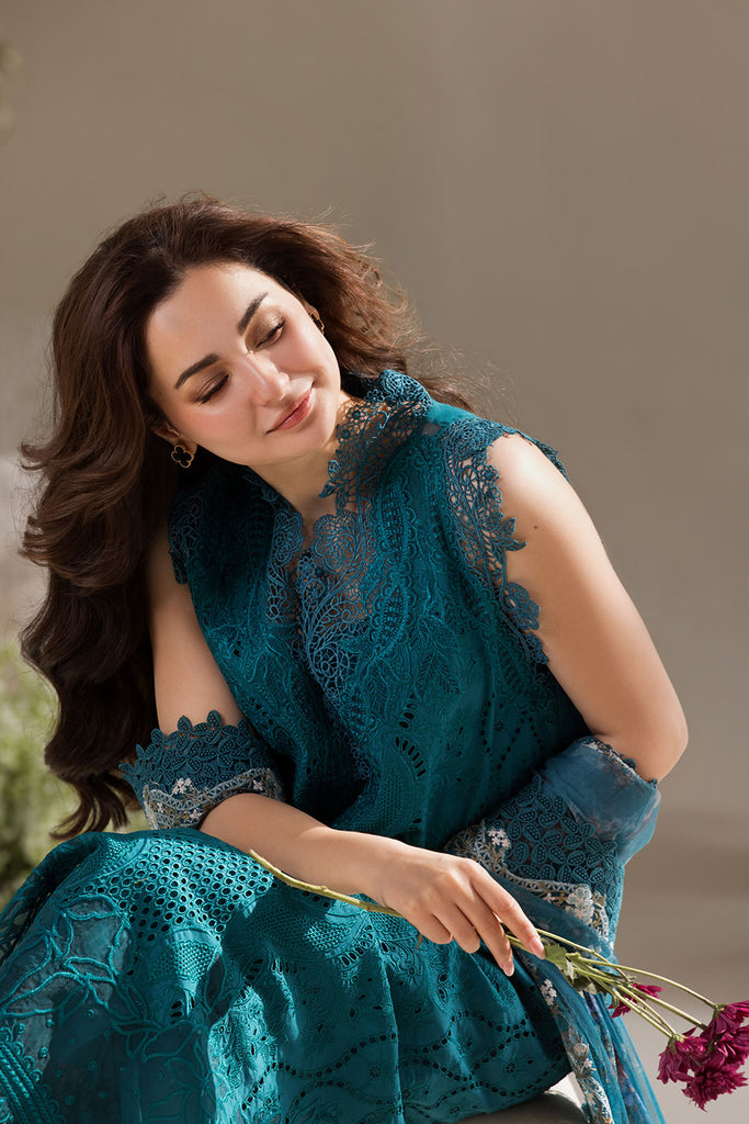 Sobia Nazir | 3 Piece Unstitched Embroidered Lawn | L25-2A