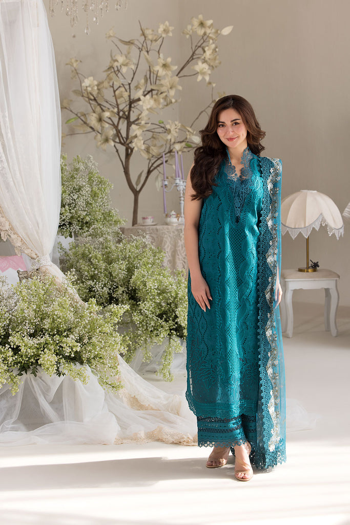 Sobia Nazir | 3 Piece Unstitched Embroidered Lawn | L25-2A