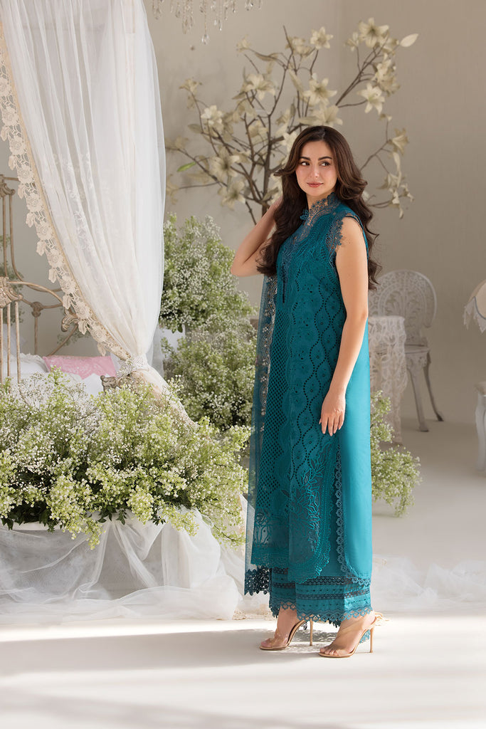 Sobia Nazir | 3 Piece Unstitched Embroidered Lawn | L25-2A