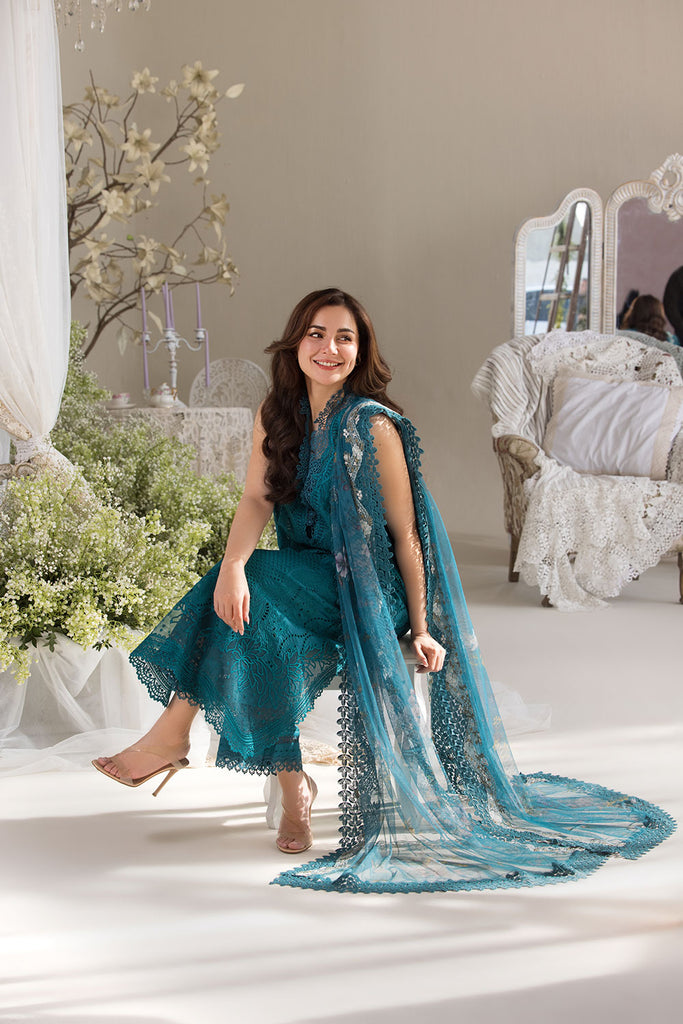 Sobia Nazir | 3 Piece Unstitched Embroidered Lawn | L25-2A