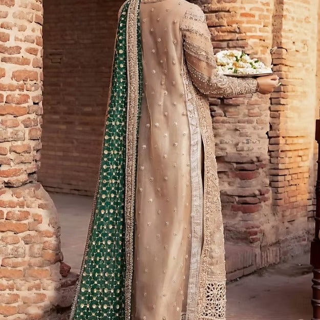Maria B. | 3 Piece Unstitched Embroidered Couture | Widad