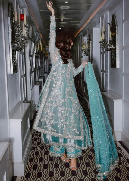 Sara Rohale Asghar | 3 Piece Unstitched | Ferozeah