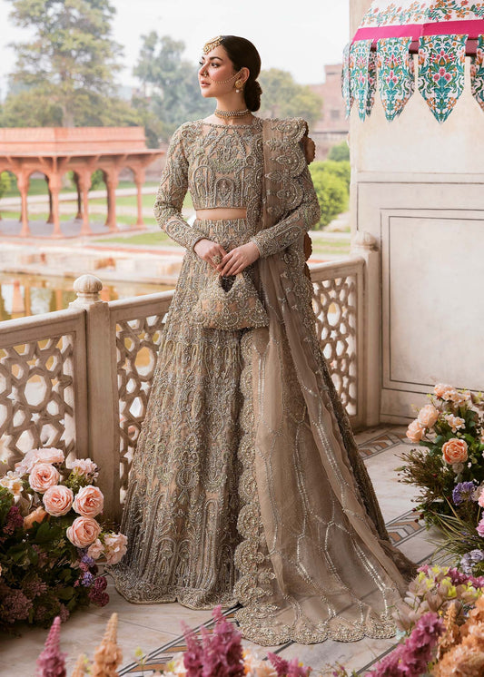 Kanwal Malik | Lehanga Choli with Peach tones | Zaina