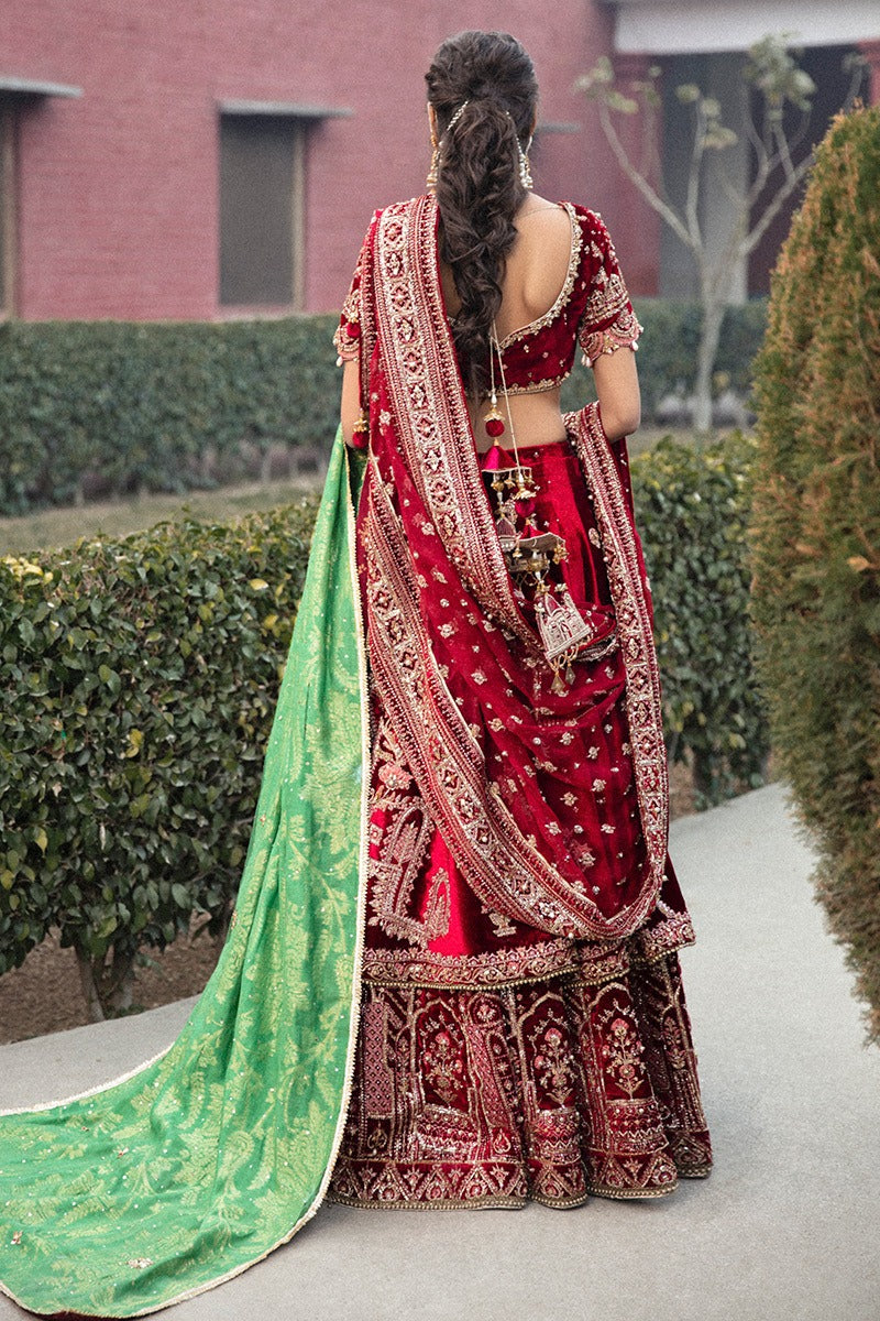 MNR | 3 Piece Unstitched Embroidered Organza | Zamair