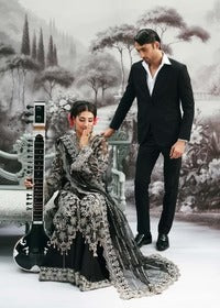 Kanwal Malik | 3 Piece Unstitched Embroidered Organza | Huriya