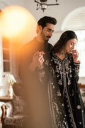 Qalamkar | 3 Piece Unstitched Embroidered Lawn | SB-03 Misha