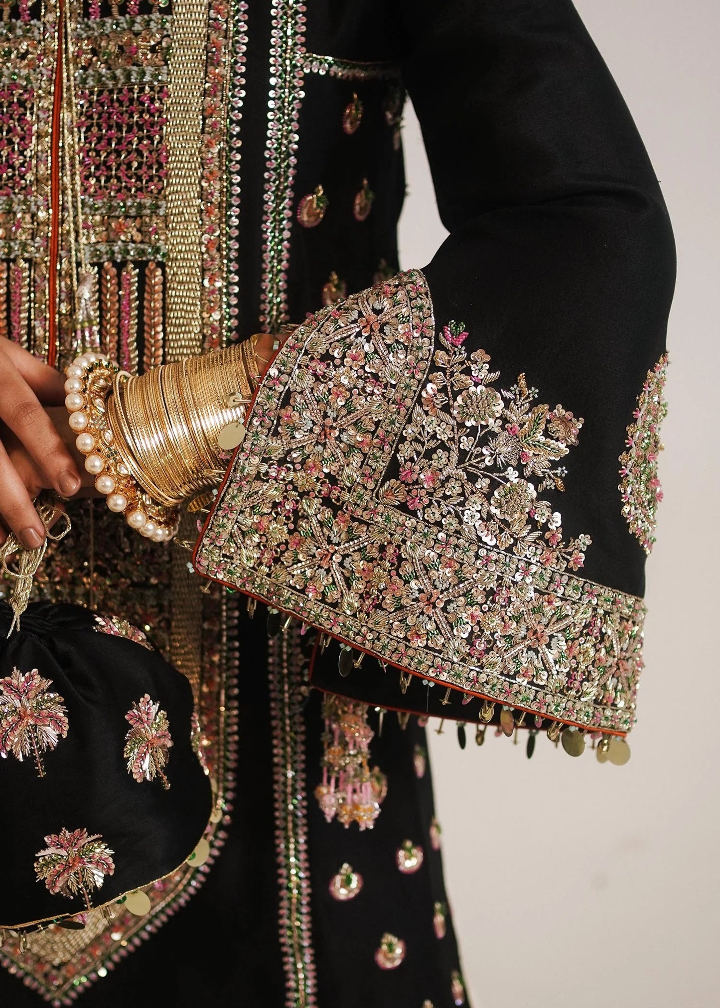 Hussain Rehar | 3 Piece Unstitched Embroidered Raw Silk | Zephyr