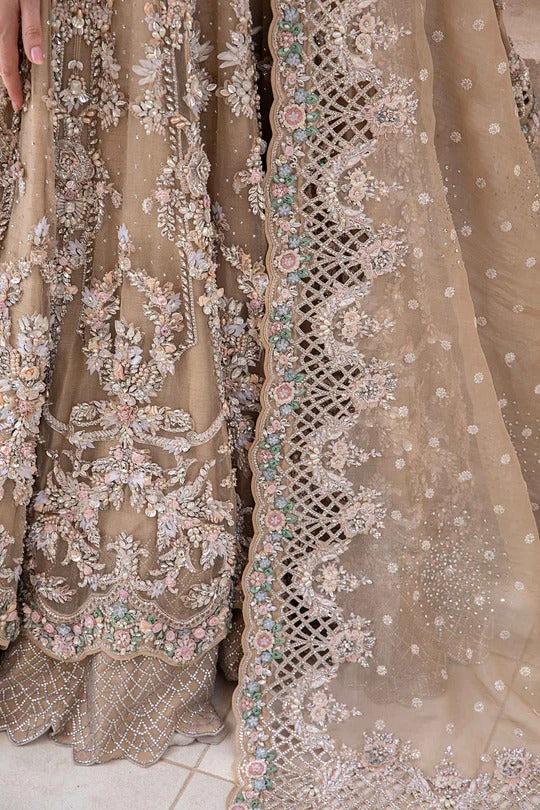 Maria B. | 3 Piece Unstitched Embroidered Organza | Lunara EX-151