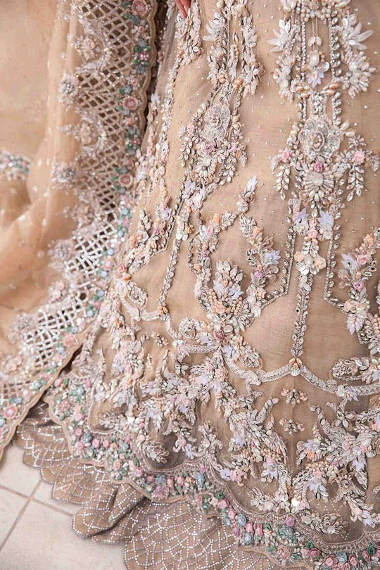 Maria B. | 3 Piece Unstitched Embroidered Organza | Lunara EX-151