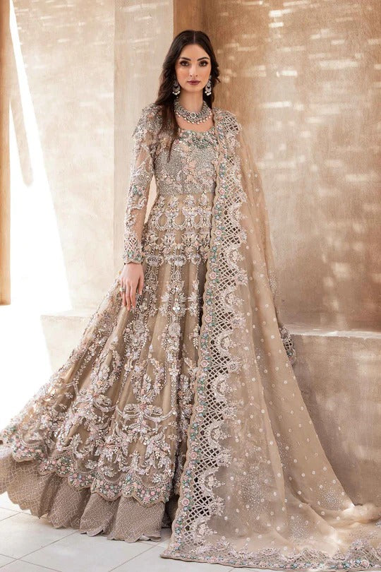 Maria B. | 3 Piece Unstitched Embroidered Organza | Lunara EX-151