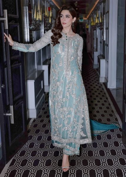 Sara Rohale Asghar | 3 Piece Unstitched | Ferozeah