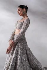 Soraya | 3 Piece Unstitched Embroidered Bridal Outfit | Eisley