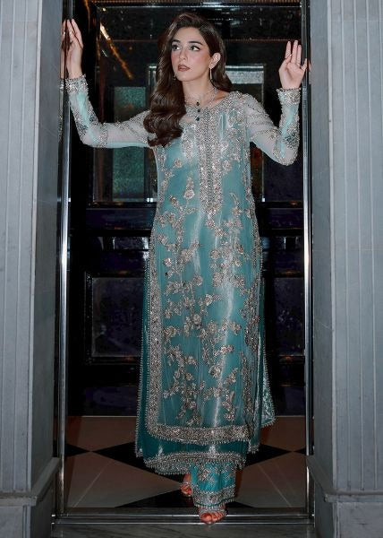 Sara Rohale Asghar | 3 Piece Unstitched | Ferozeah