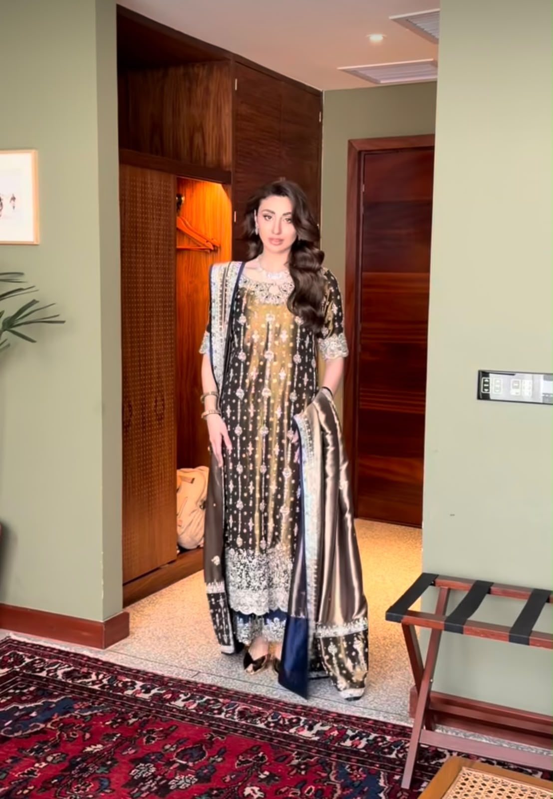 Haris Shakeel | 3 Piece Unstitched Embroidered Silk | Wajeeha