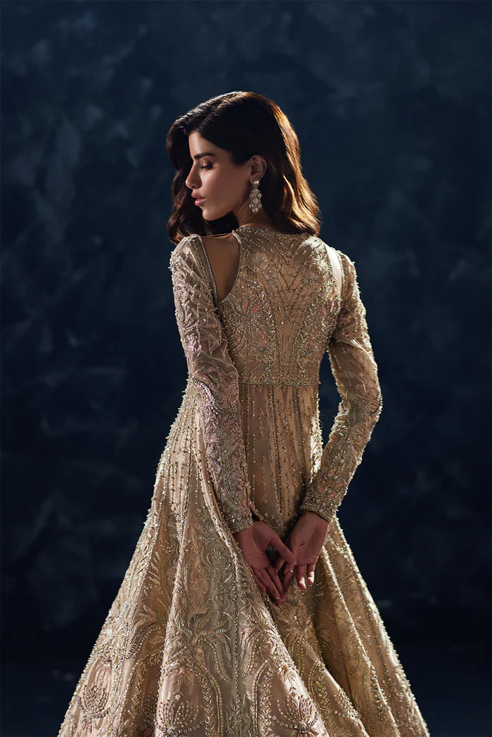 Soraya | 3 Piece Unstitched Embroidered Bridal Dress | Reverie