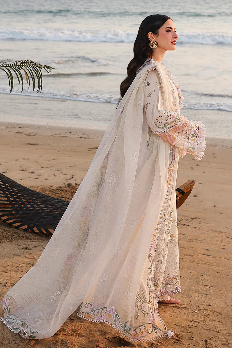 Qalamkar | 3 Piece Unstitched Embroidered Lawn | SA-10 ILARA