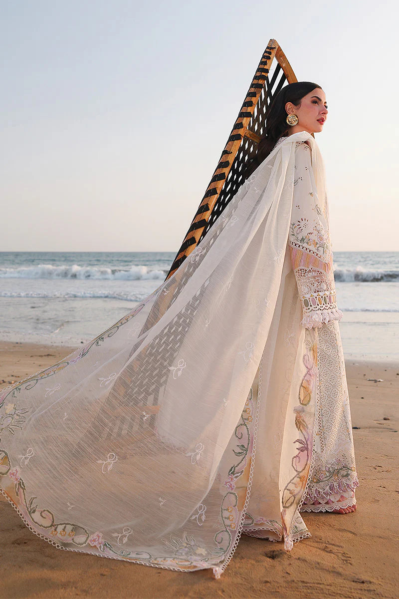 Qalamkar | 3 Piece Unstitched Embroidered Lawn | SA-10 ILARA
