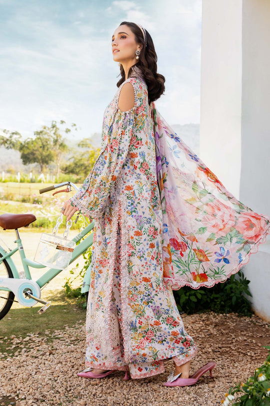 Maria B. | 3 Piece Unstitched Printed Lawn Suit | MPT-2507-A