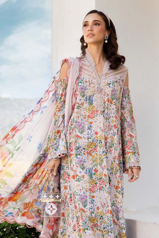 Maria B. | 3 Piece Unstitched Printed Lawn Suit | MPT-2507-A