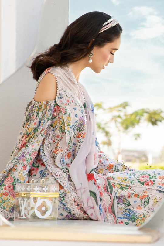 Maria B. | 3 Piece Unstitched Printed Lawn Suit | MPT-2507-A
