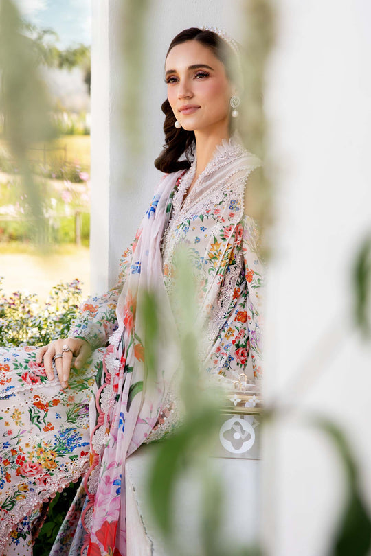 Maria B. | 3 Piece Unstitched Printed Lawn Suit | MPT-2507-A