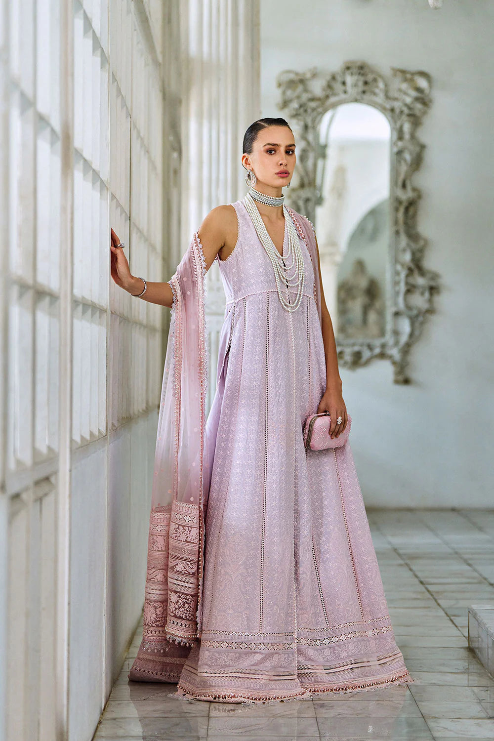 Sobia Nazir | 3 Piece Unstitched Embroidered Lawn | Design 1B