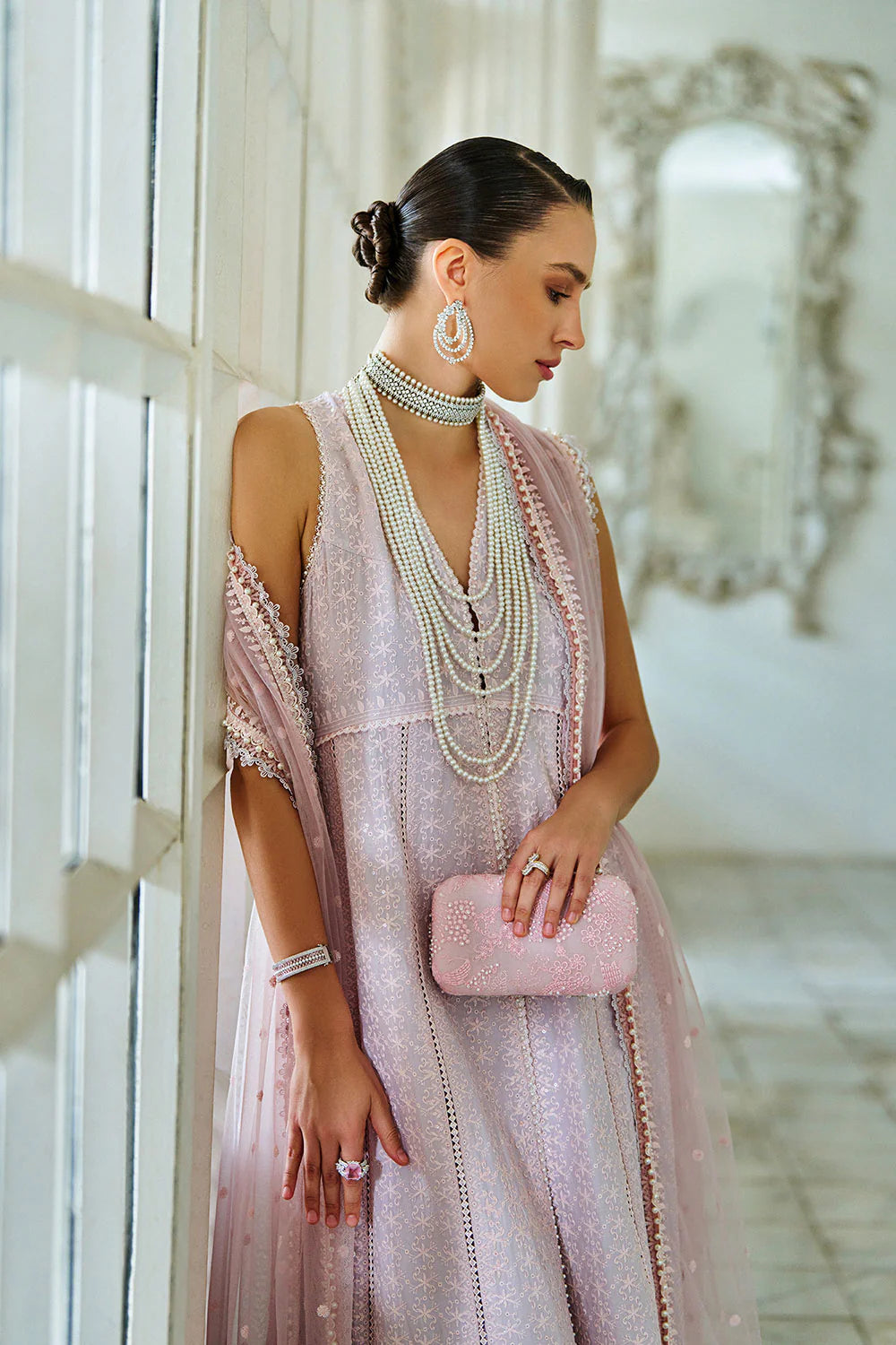 Sobia Nazir | 3 Piece Unstitched Embroidered Lawn | Design 1B