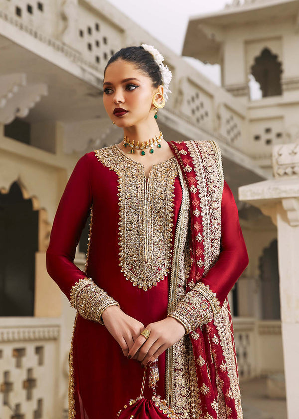 Kanwal Malik | Unstitched Tissue Silk | Noreen