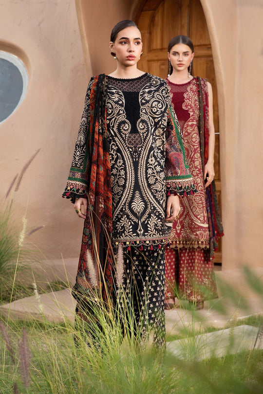 Maria B. | 3 Piece Unstitched Printed Lawn Suit | MPT-2512-B